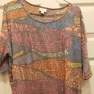 Lularoe irma shirt large new